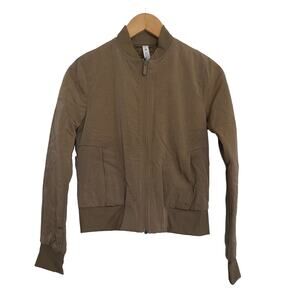 NWT Lululemon Non Stop Bomber Full Zip Reversible Travel Jacket